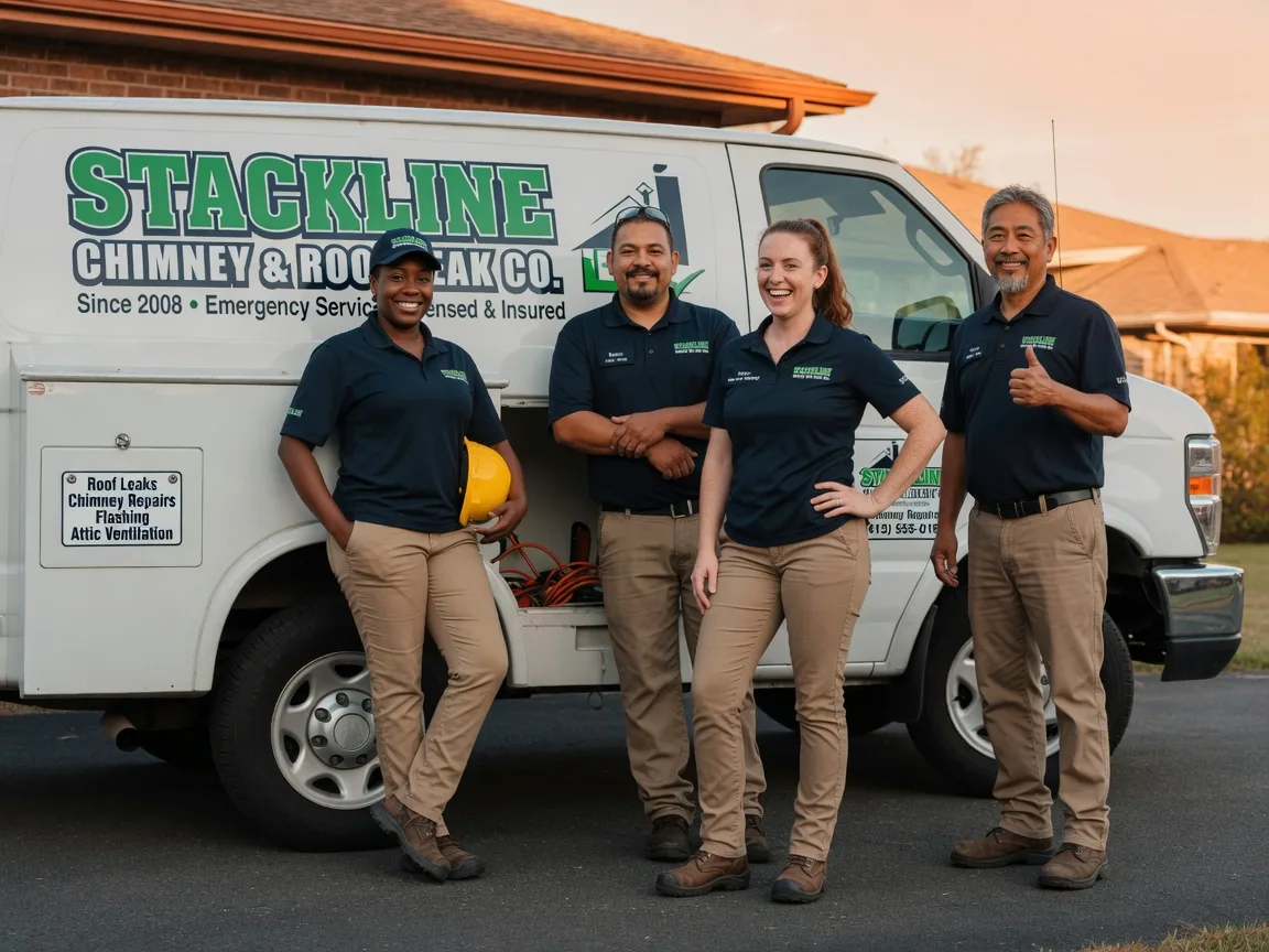 Chimney flashing repair company in Huntsville, TN
